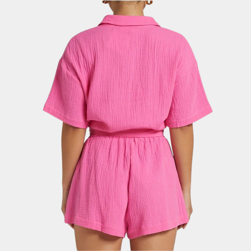 Beatrice - Comfortabele zomerse tweedelige damesset