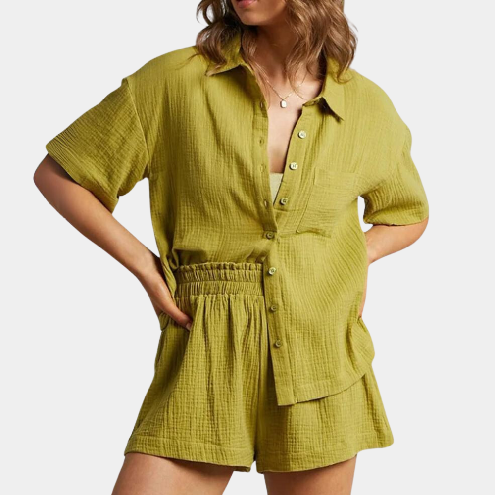 Beatrice - Comfortabele zomerse tweedelige damesset