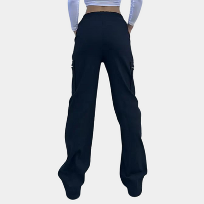 Cadenza - Elegante cargo broek voor dames, perfect voor de zomer