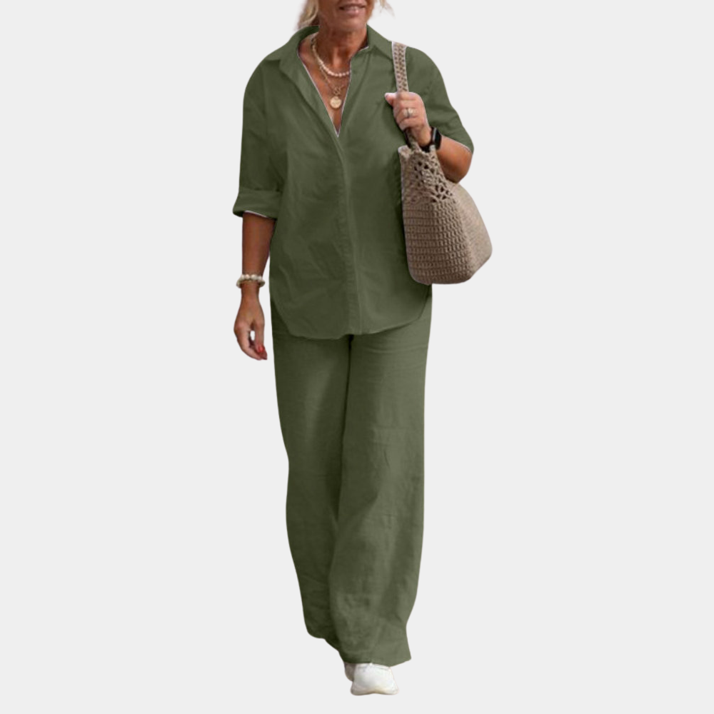 Connie - Comfortabele zomerse tweedelige damesset