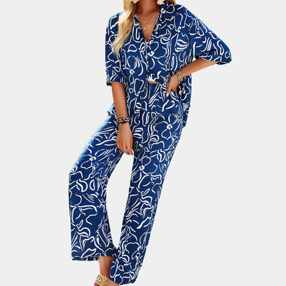 Brigida - Zomerse dames tweedelige set voor de lente en zomer