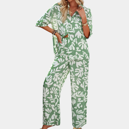 Brigida - Zomerse dames tweedelige set voor de lente en zomer