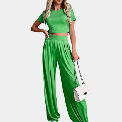 Avena - Comfortabele zomerse tweedelige damesset
