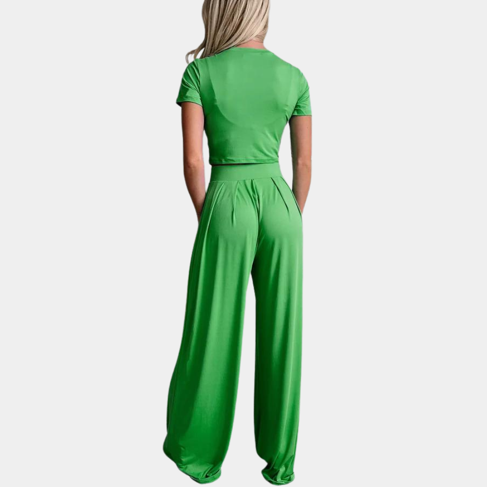 Avena - Comfortabele zomerse tweedelige damesset