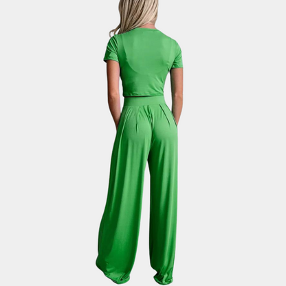 Avena - Comfortabele zomerse tweedelige damesset