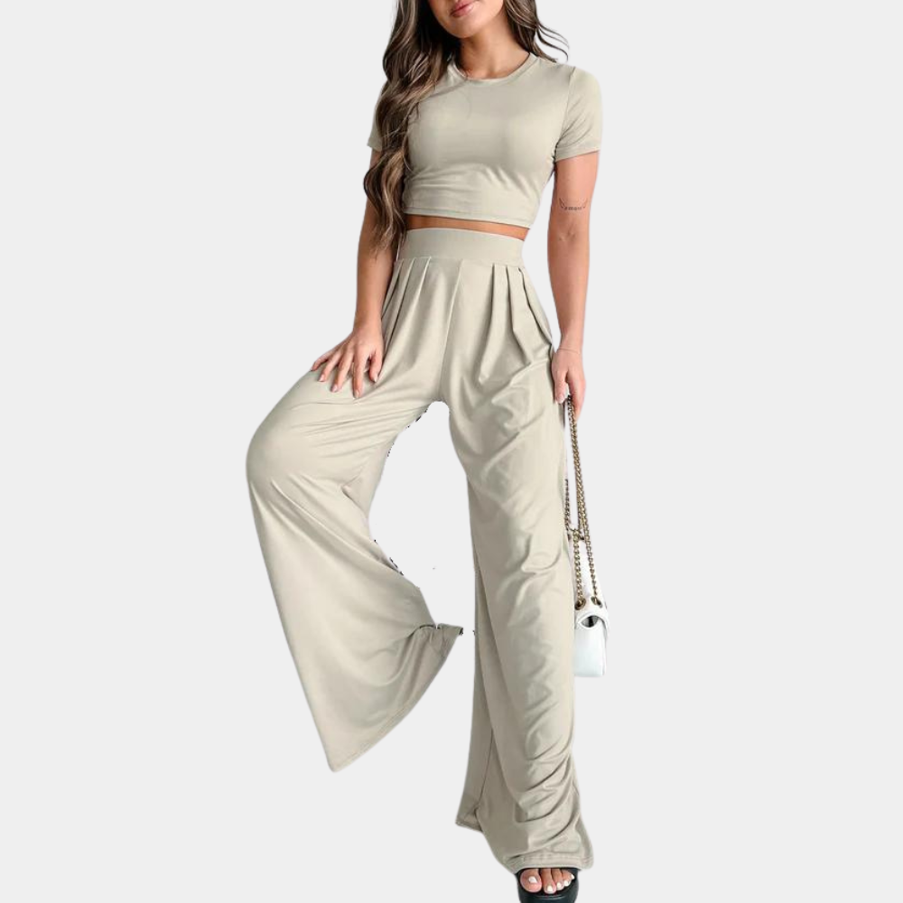 Avena - Comfortabele zomerse tweedelige damesset