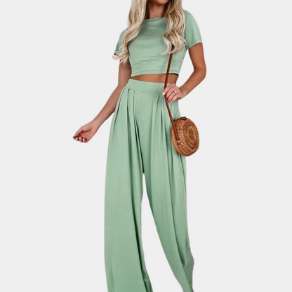 Avena - Comfortabele zomerse tweedelige damesset
