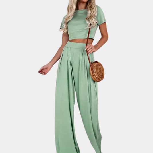 Avena - Comfortabele zomerse tweedelige damesset