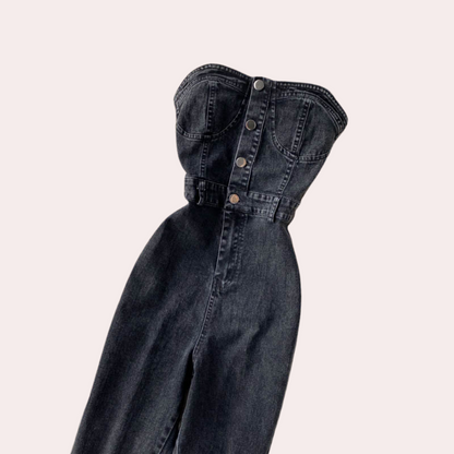 Selma - Strapless zomerse jumpsuit voor dames