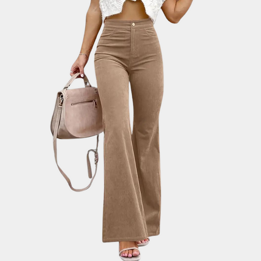 Sylvie - Elegante uitlopende damesbroek voor de zomer