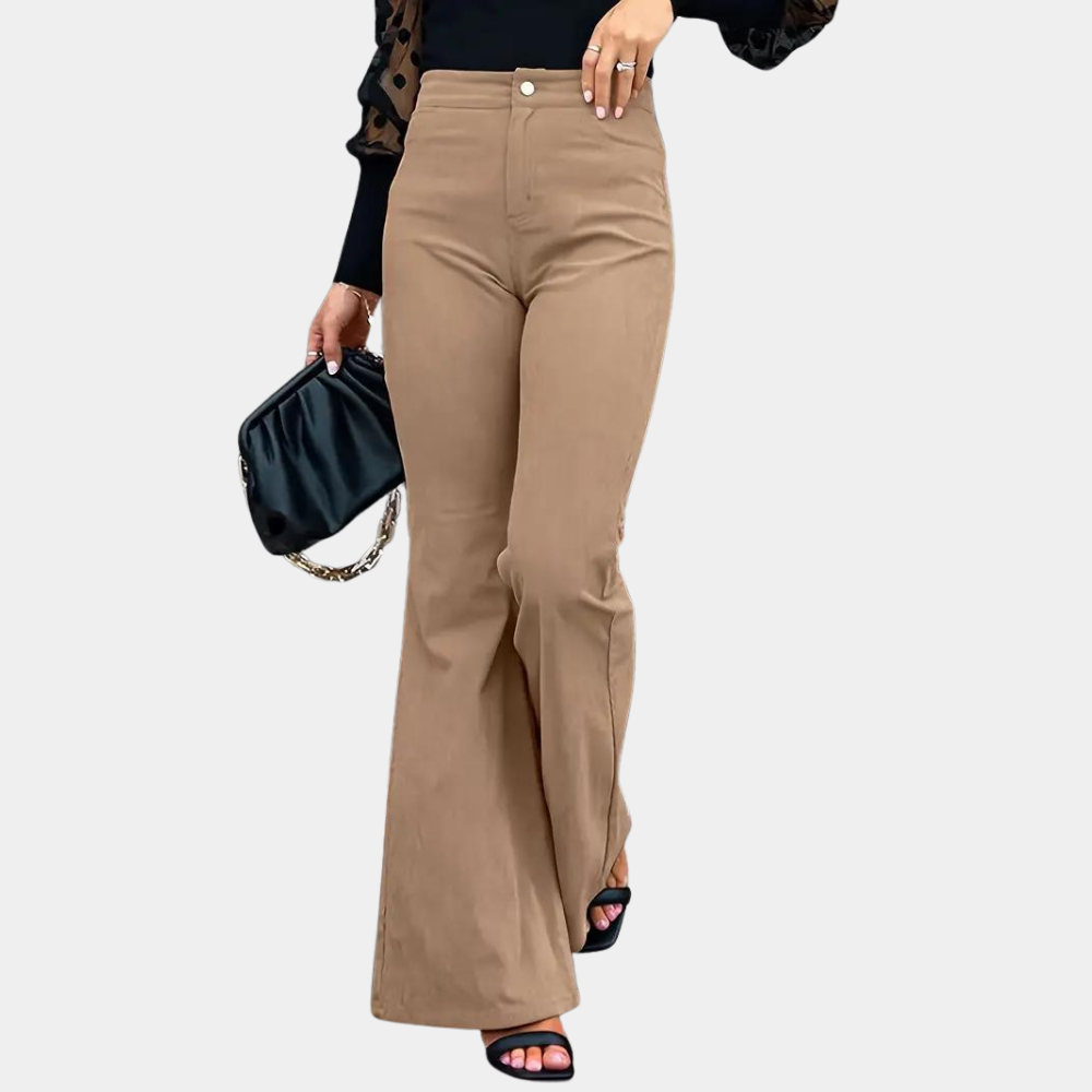 Sylvie - Elegante uitlopende damesbroek voor de zomer