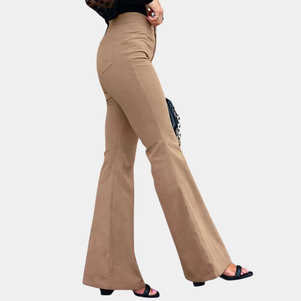 Sylvie - Elegante uitlopende damesbroek voor de zomer