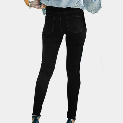 Dagnija - Skinny casual jeans voor dames - Zomerse stijl