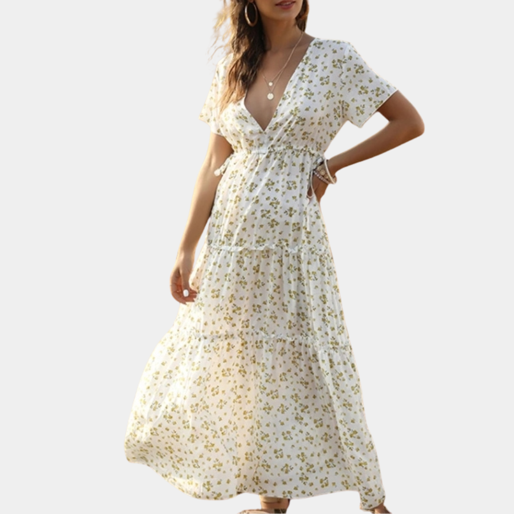 Veala - Gebloemde zomerjurk voor dames - Perfect voor Lente en Zomer