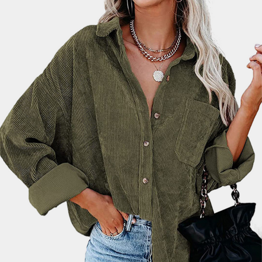 Rubyna - Corduroy damesjack voor de zomer
