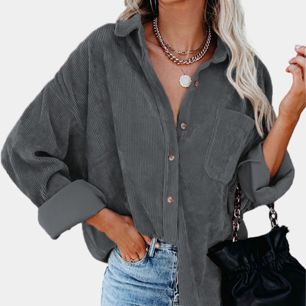 Rubyna - Corduroy damesjack voor de zomer