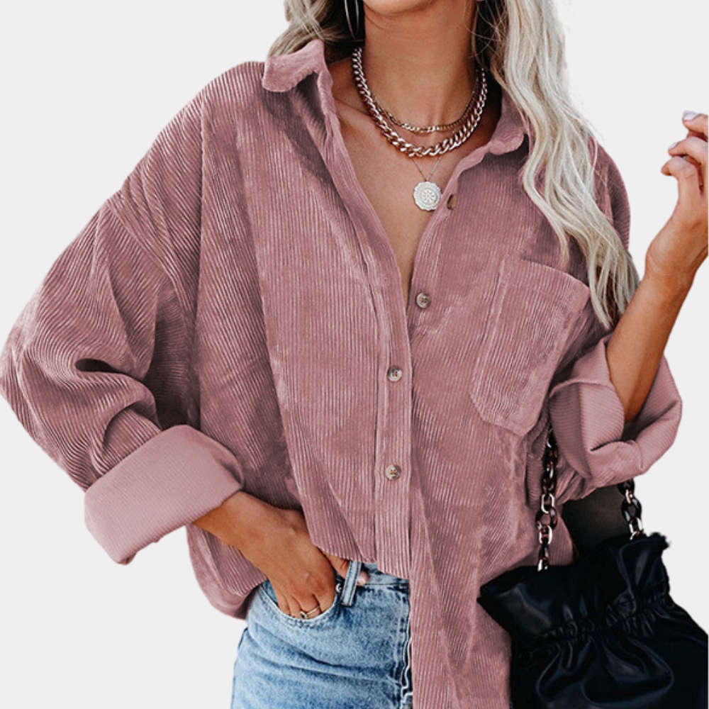 Rubyna - Corduroy damesjack voor de zomer