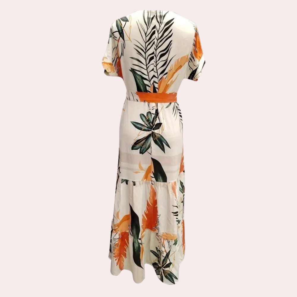 Elegante zomer bloemenjurk voor dames