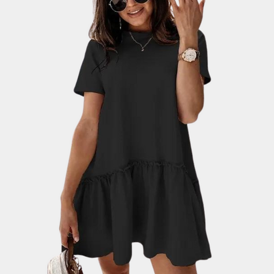 Comfortabele casual dames zomer mini jurk