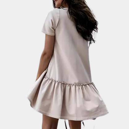 Comfortabele casual dames zomer mini jurk