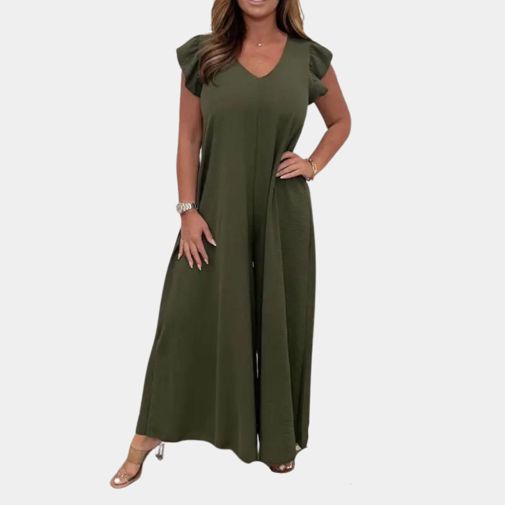 Casual zomer jumpsuit-jurk voor dames