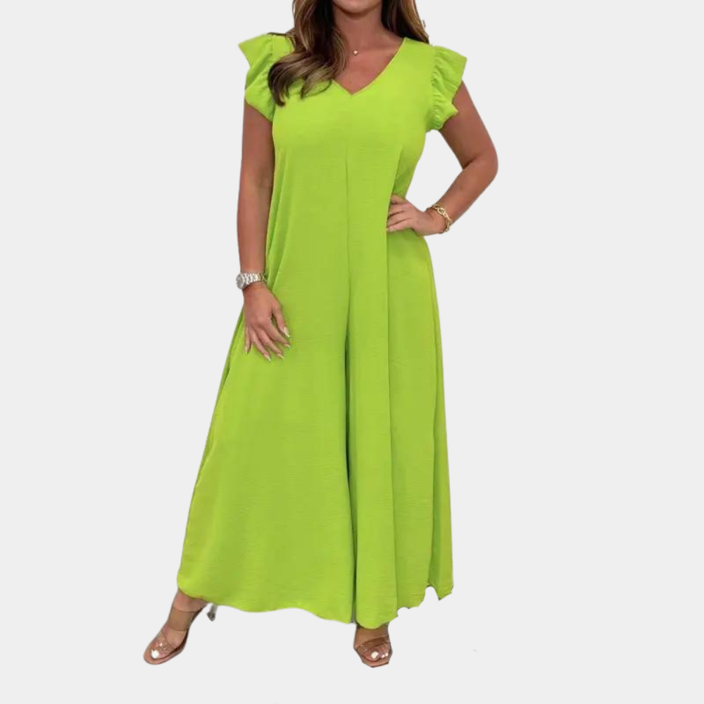Casual zomer jumpsuit-jurk voor dames