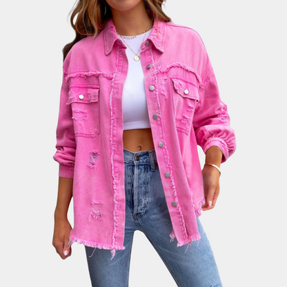Moderne damesblouse voor de zomer