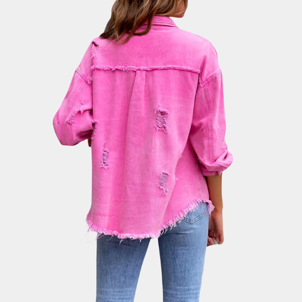 Moderne damesblouse voor de zomer