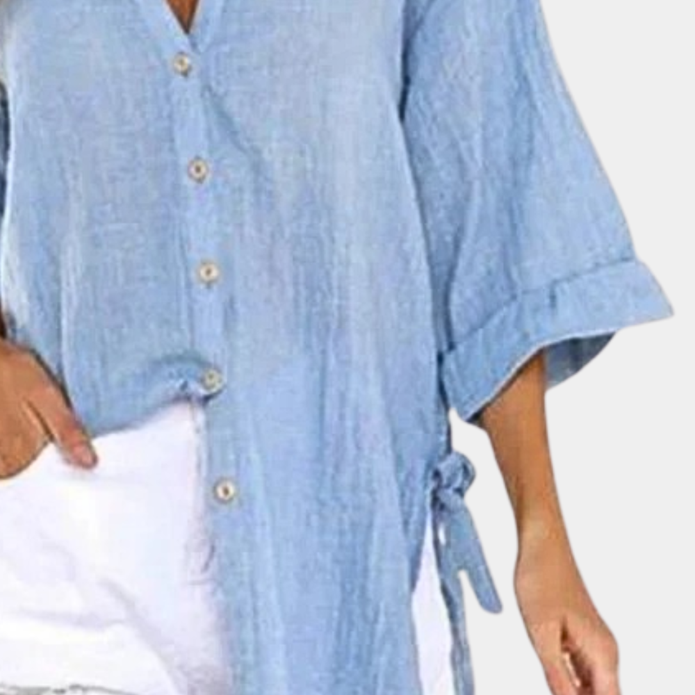Casual en comfortabele damesblouse voor de zomer