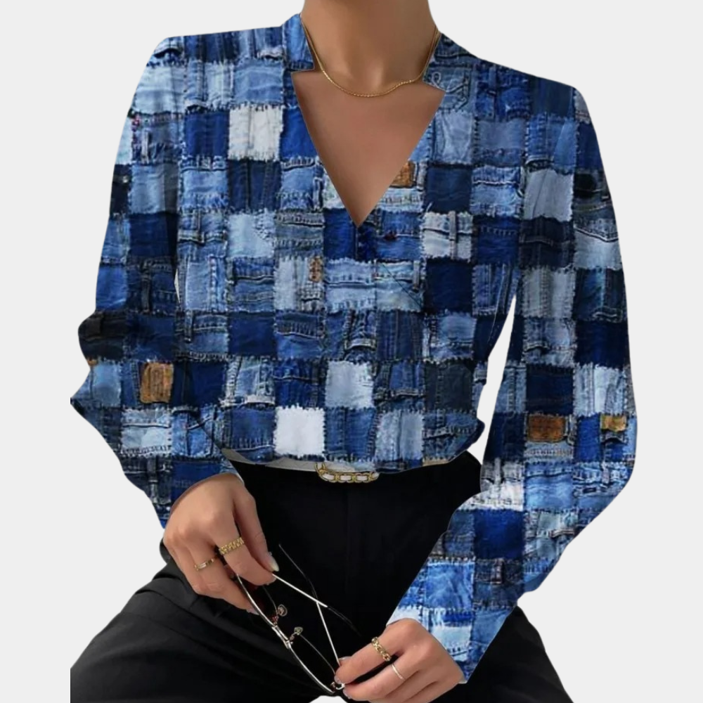 Stijlvolle damesblouse voor de zomer