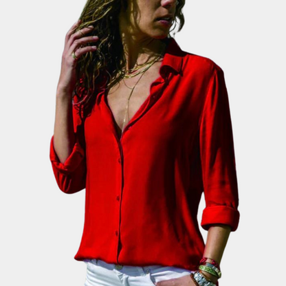 Comfortabel zomers damesshirt