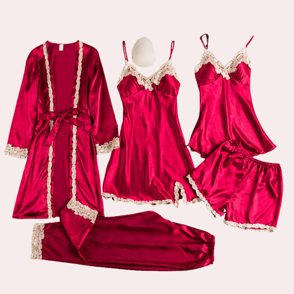 Elegante damespyjama voor de zomer