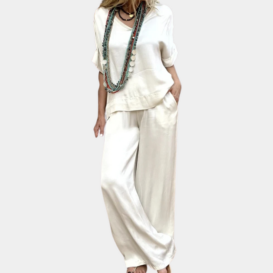 Elegante 2-delige damesset voor de zomer
