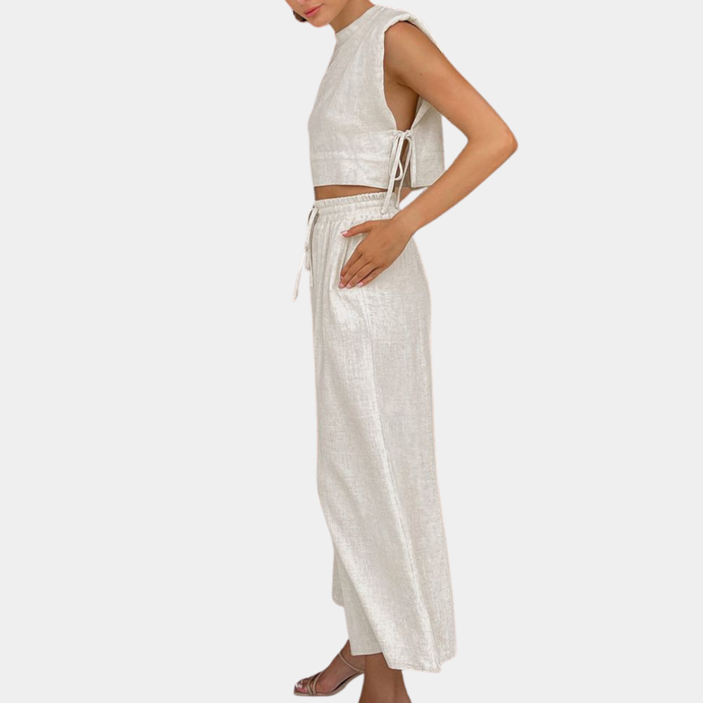 Casual 2-delige damesset voor de zomer