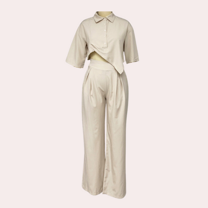 Casual 2-delige damesset voor de zomer