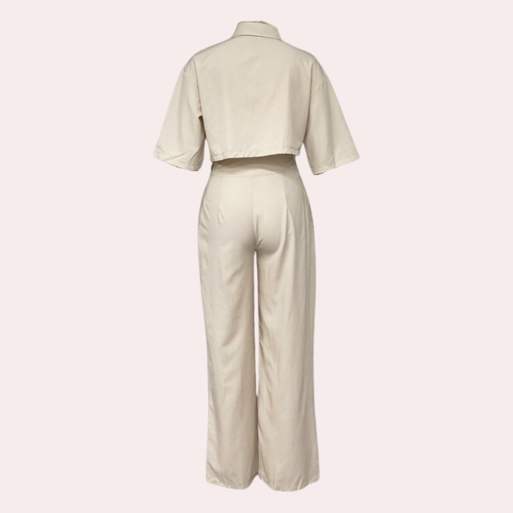 Casual 2-delige damesset voor de zomer