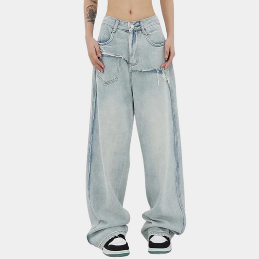 Dames zomer denim broek
