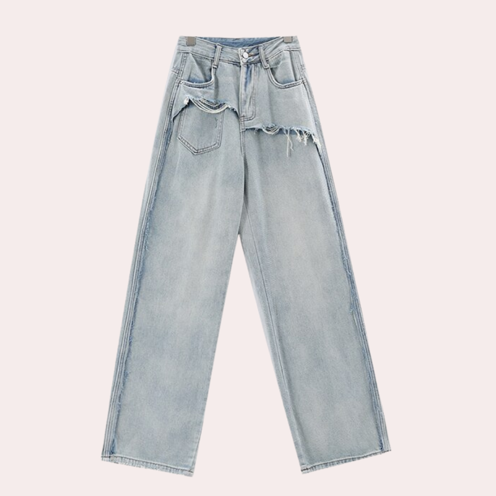 Dames zomer denim broek
