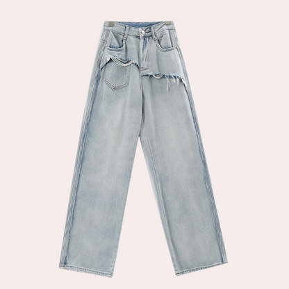 Dames zomer denim broek