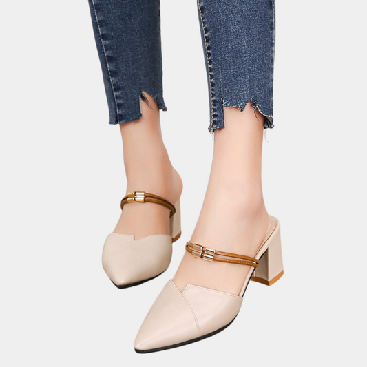 Elegante zomersandalen met hak voor dames