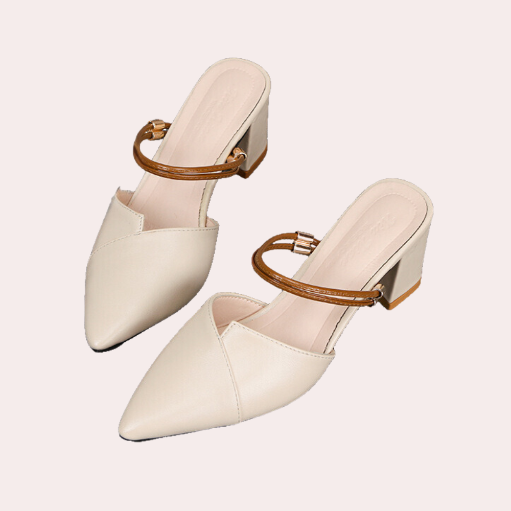 Elegante zomersandalen met hak voor dames