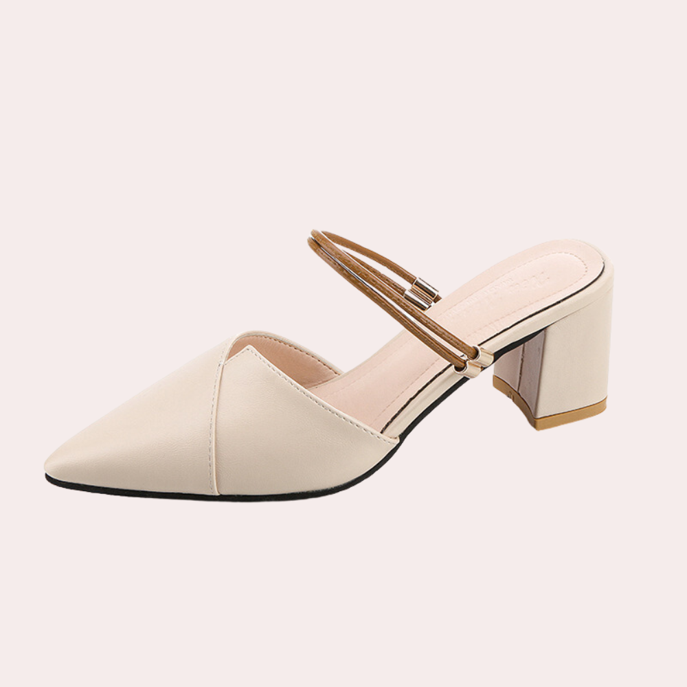 Elegante zomersandalen met hak voor dames