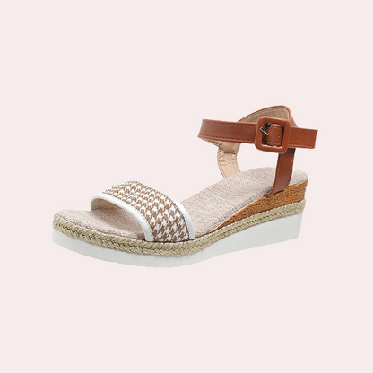 Zomerse sleehakken voor dames in bohemian stijl