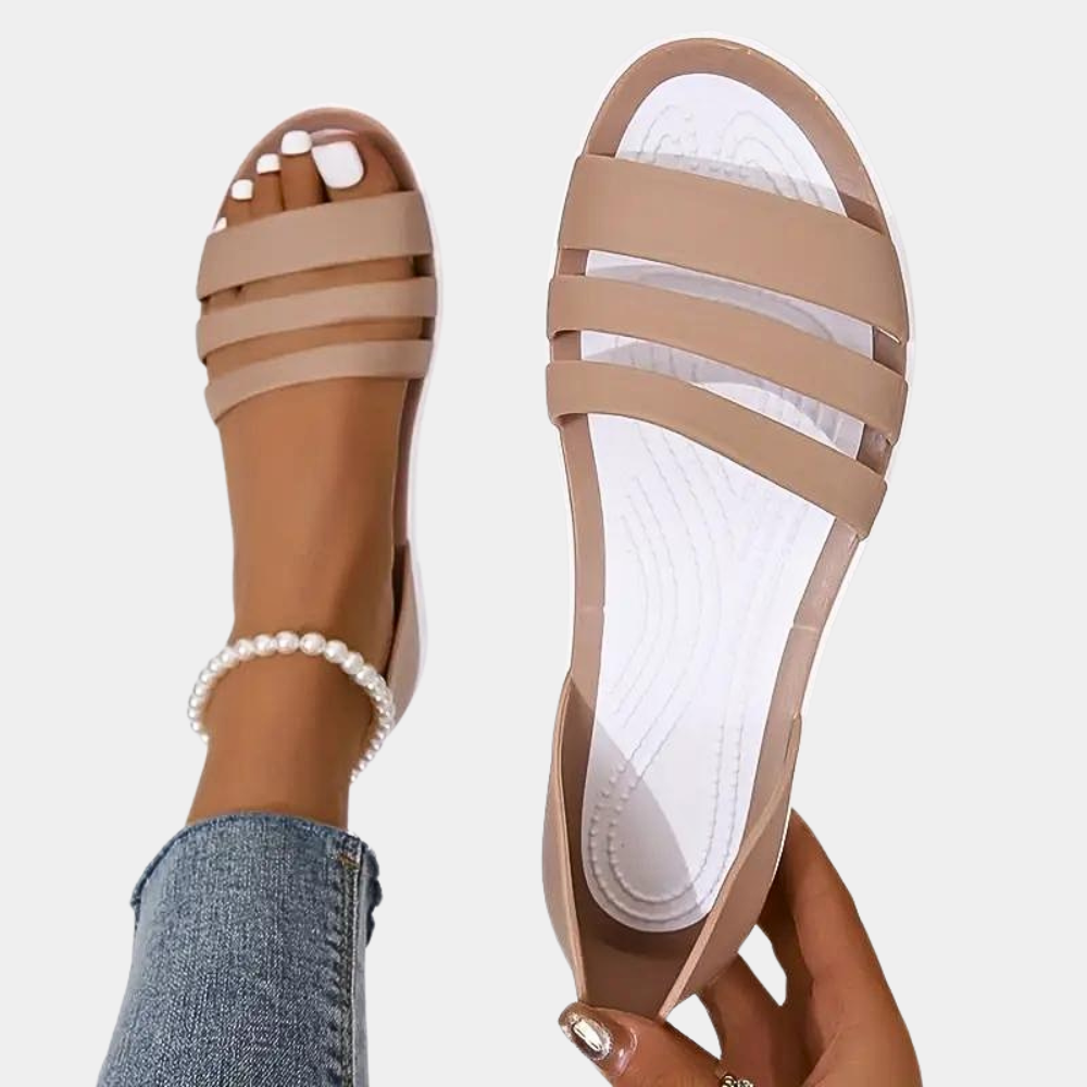 Casual slip-on zomersandalen voor dames