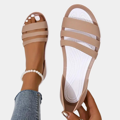 Casual slip-on zomersandalen voor dames
