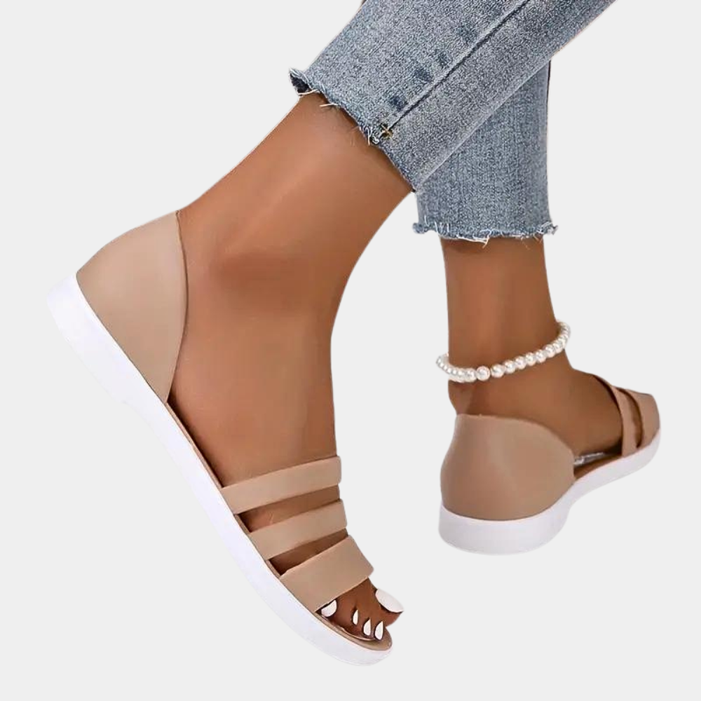 Casual slip-on zomersandalen voor dames