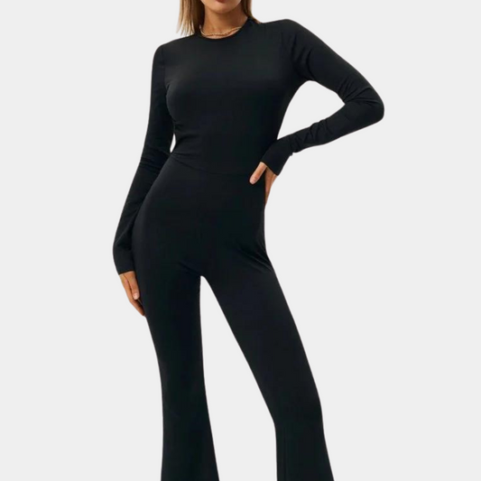 Trendy zomerse jumpsuit voor dames met open rug