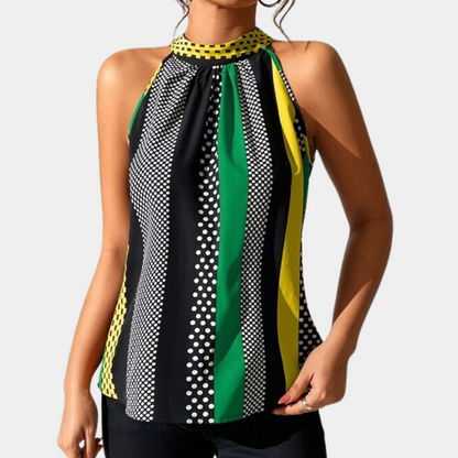 Elegante mouwloze damestop voor de zomer