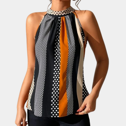 Elegante mouwloze damestop voor de zomer