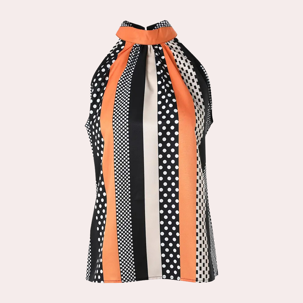 Elegante mouwloze damestop voor de zomer
